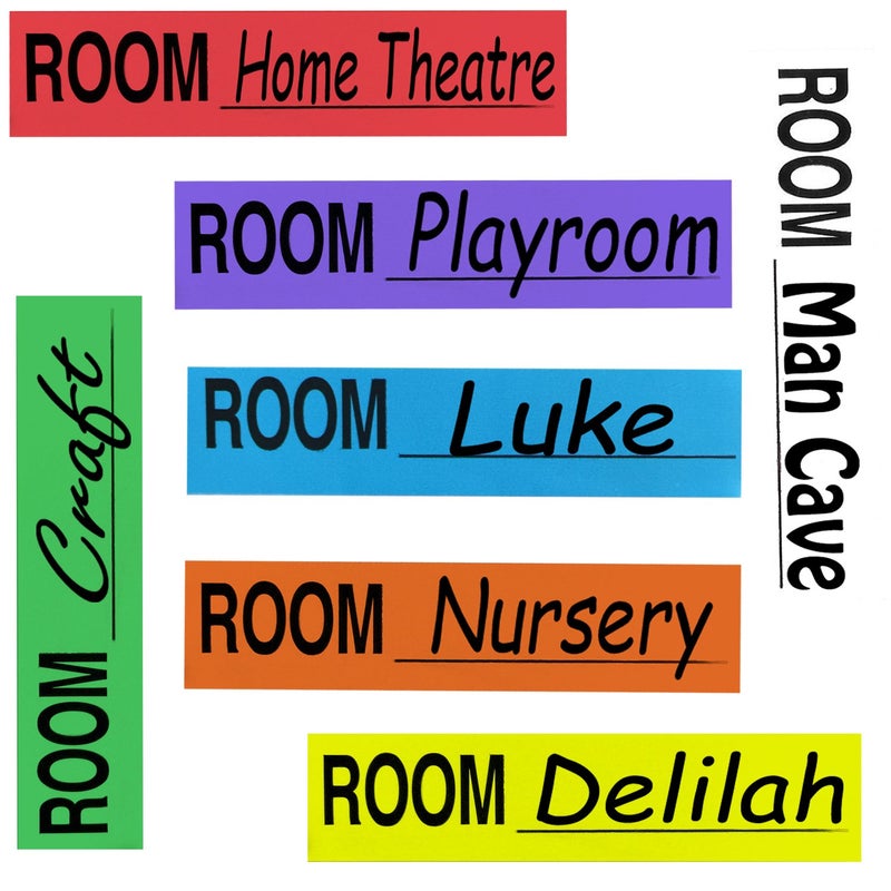 Tag-A-Room Home Moving Labels Color Coded Packing Stickers (350MBC) - Image 2